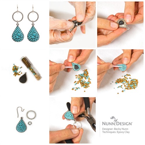 New Epoxy Earring Tutorial + Giveaway Nunn Design