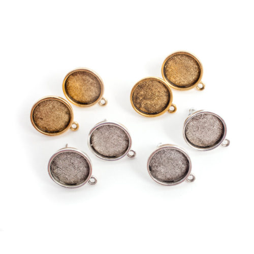 Buy & Try Findings Earring Mini Circle<br>Combo Pack