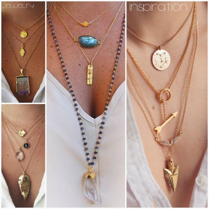 Jewelry Trends Inspirational Ways To Layer Necklaces Nunn Design