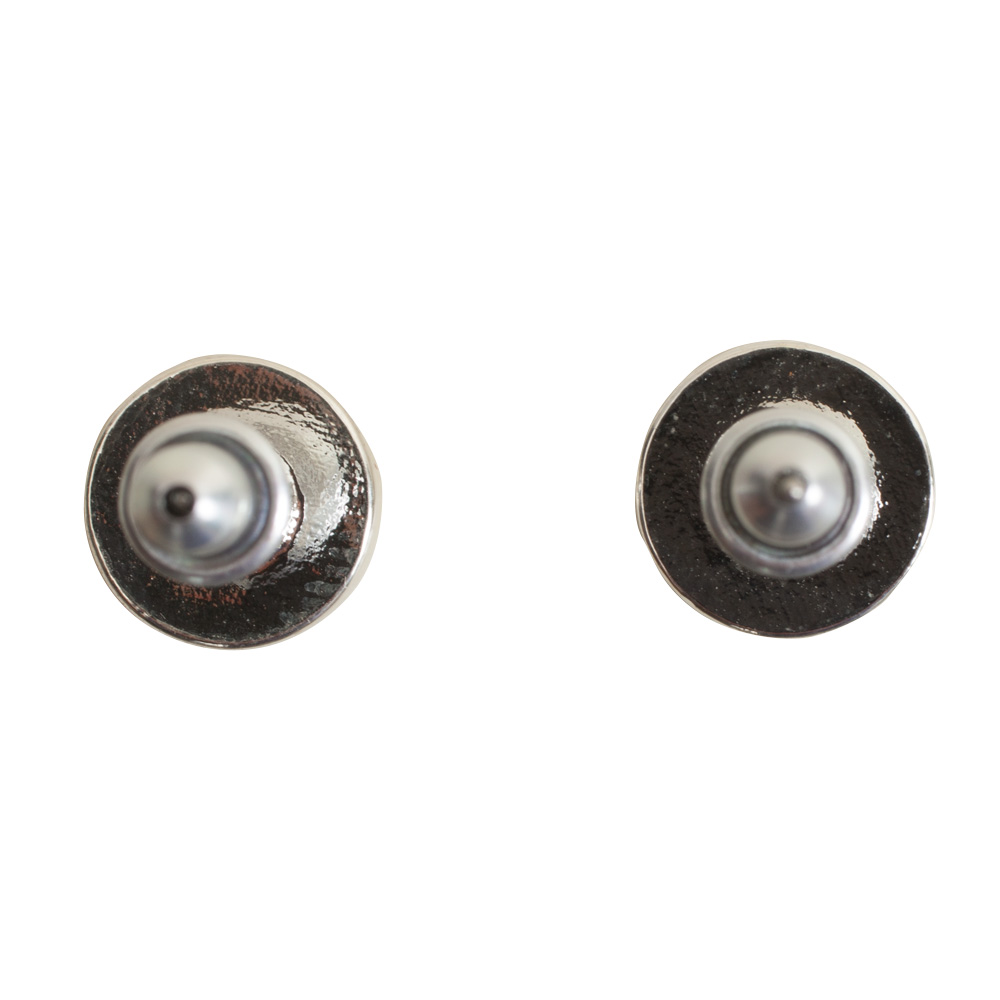 Earring Post Itsy CircleSterling Silver Plate Nickel & Lead Free - Nunn ...