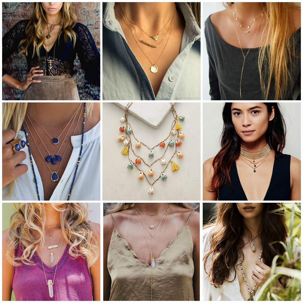 Four Tricks to Layering Necklaces
