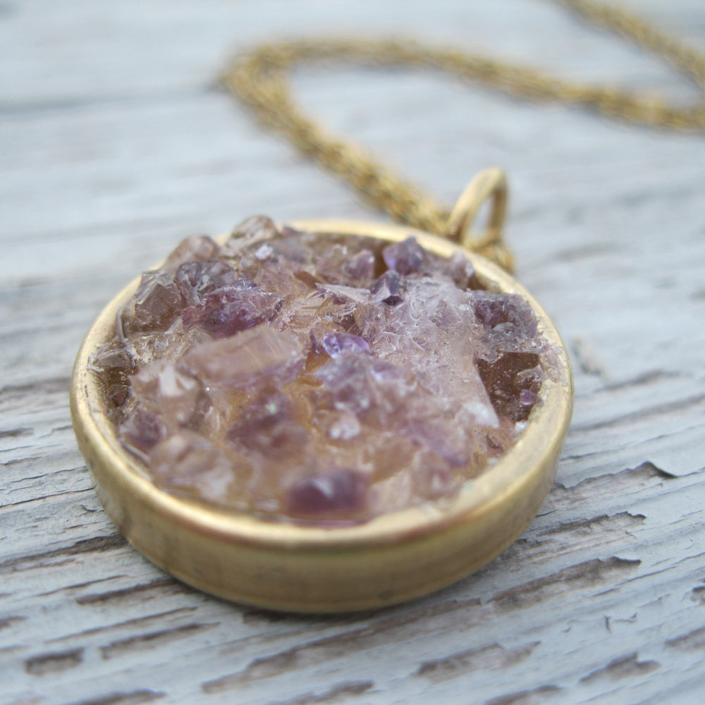 Diy deals druzy stone