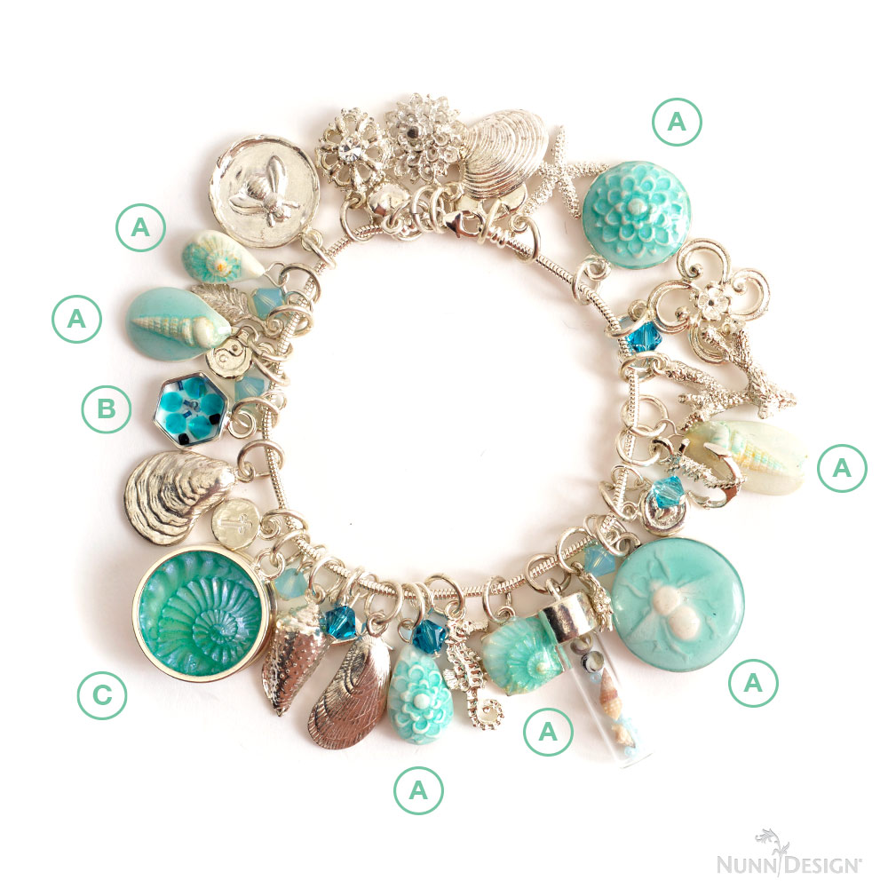 Sea charm deals bracelet