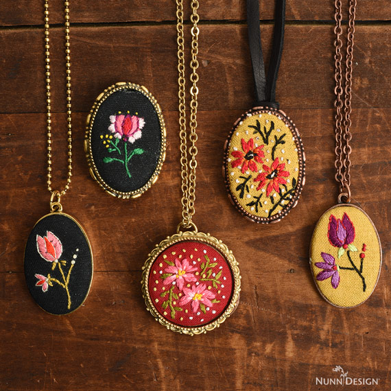 Nunn Design Jewelry Kits for Embroidery Inspiration! Featuring Shelly ...