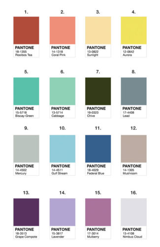 VOTE! Which 2020 Pantone Color Formulas Would You Like? - Nunn Design