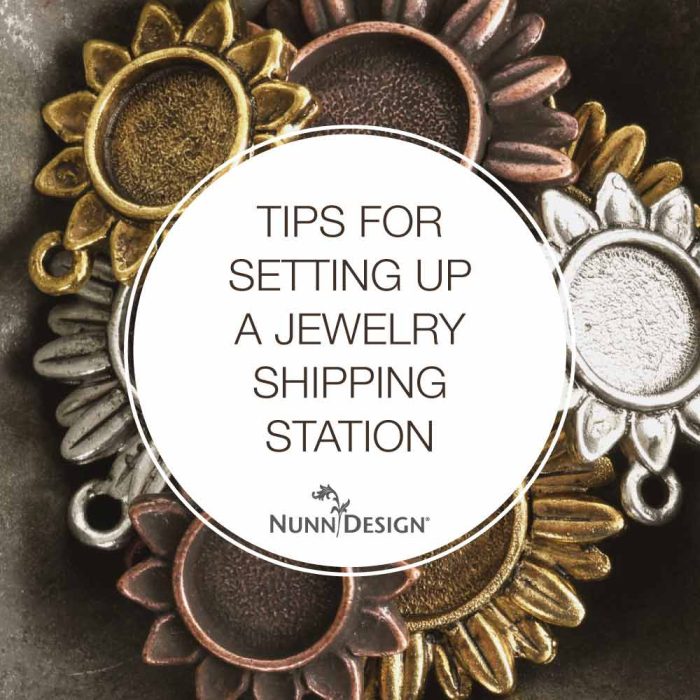 5 Tips + Sources for Setting-Up a Jewelry Shipping Station! - Nunn Design