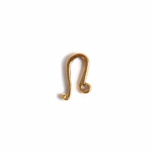 Hook Clasp WhimsyAntique Gold