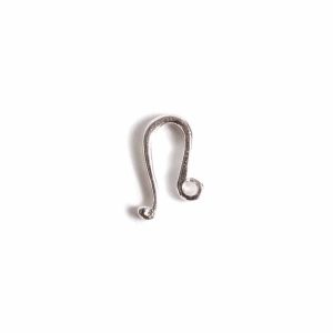 Hook Clasp WhimsySterling Silver Plate