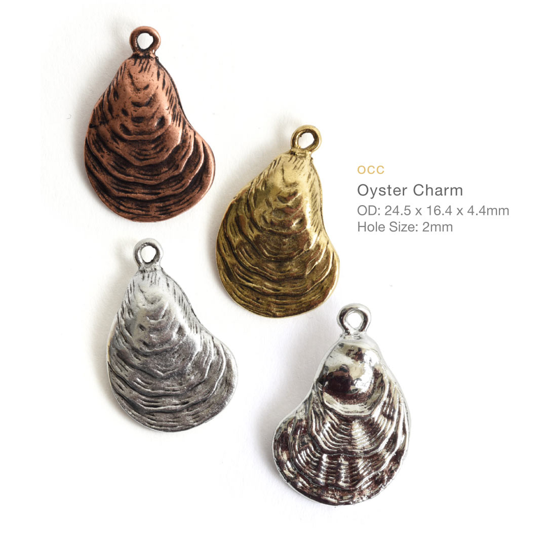 Oyster Shell Charm Nunn Design
