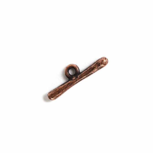 Toggle Bar Small OrganicAntique Copper