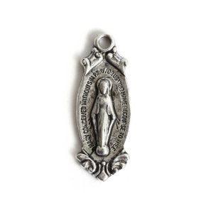 Charm Medallion Dispeller Antique Silver