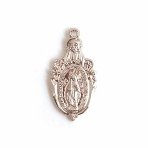 Charm Medallion Herald Sterling Silver Plate